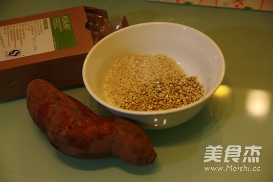 Sweet Potato and Red Date Rice Porridge recipe