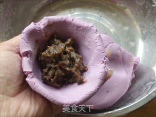 Jujube Puree Purple Sweet Potato Hemp Ball recipe