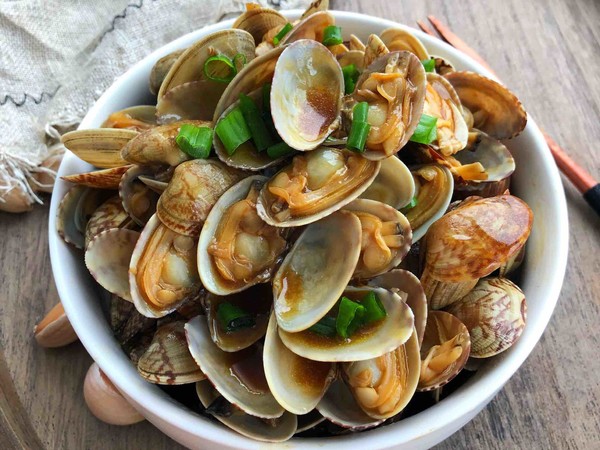 Clam in Oyster Sauce recipe