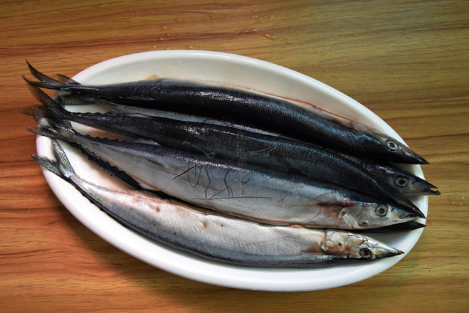 Grilled Saury with Cumin recipe