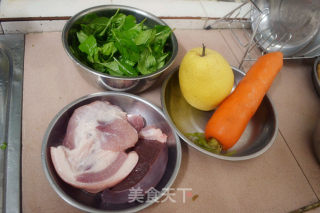 【flying Fish Private Kitchen Soup for Health】——lean Pork Liver Soup with Wolfberry and Sydney recipe