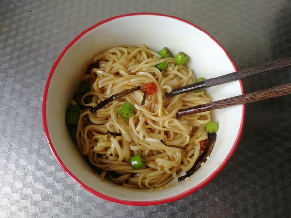 Spicy and Sour Scallion Oil Noodles, Learn about Appetizing Pasta for Breakfast recipe