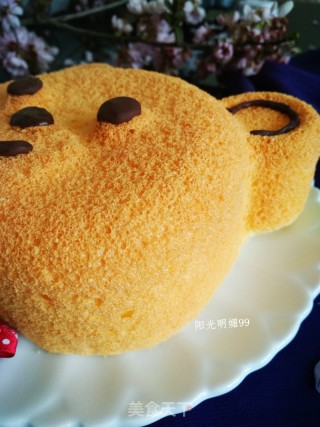 #四session Baking Contest and is Love to Eat Festival#xiaoxiong Chiffon Cake [6 Inches] recipe