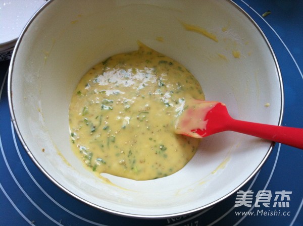 Chives Quinoa Madeleine recipe