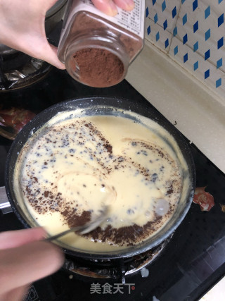 Cocoa Strawberry Two-color Ice Cream recipe