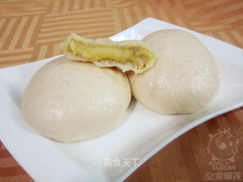 Crispy Durian Bun recipe