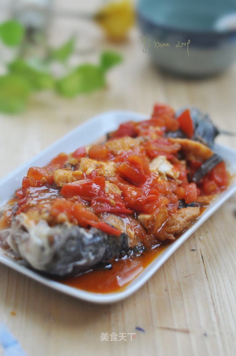 Crucian Carp in Tomato Sauce recipe