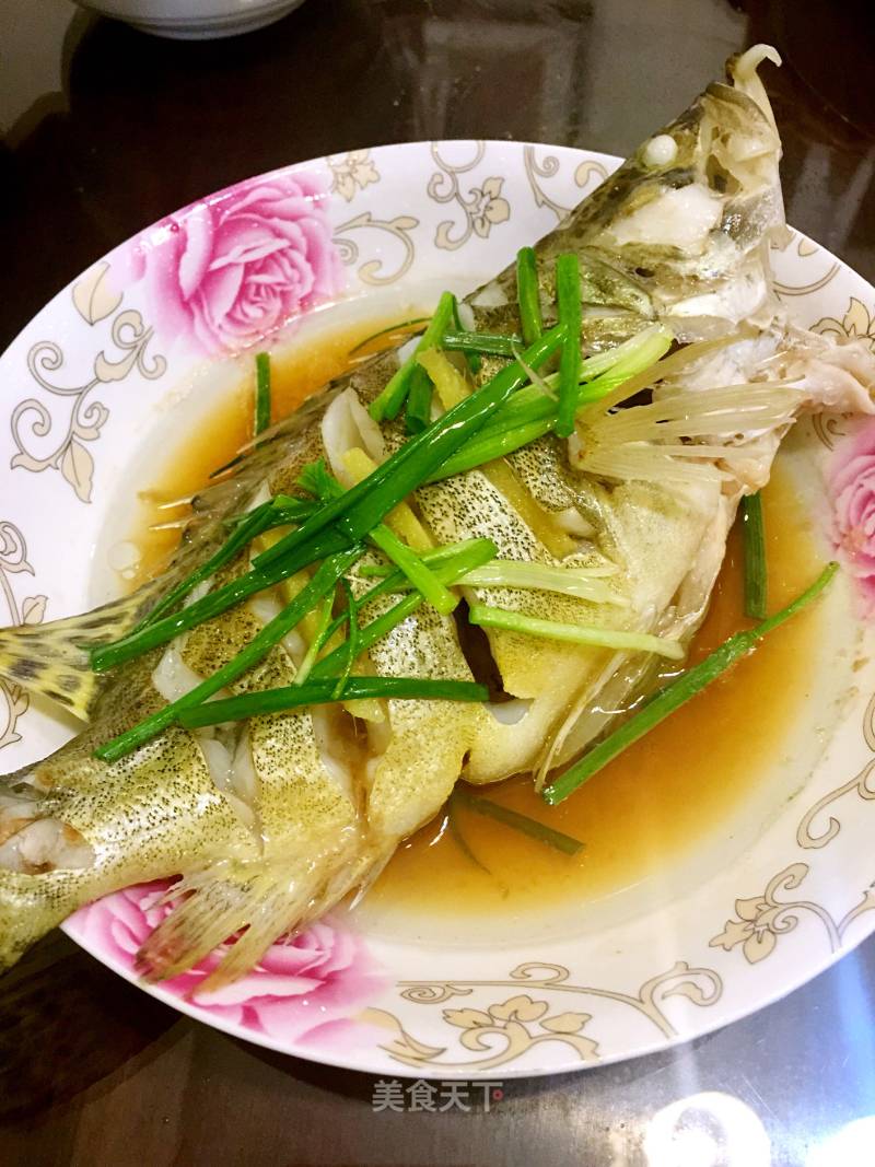 Steamed Mandarin Fish recipe