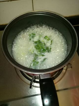 Chicken Liver and Spinach Porridge recipe