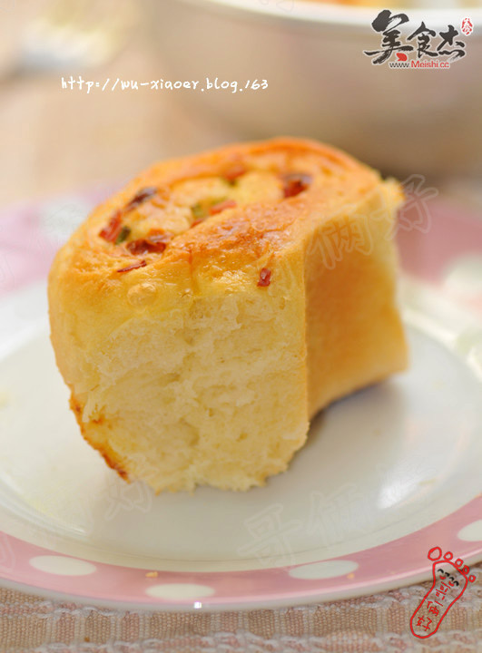 Chive Ham Cheese Bread recipe