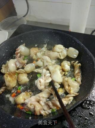 Fried Stuffed Peppers and Braised Fish Bubbles recipe