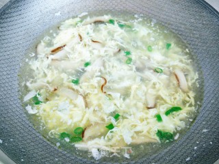 Mushroom Egg Soup recipe