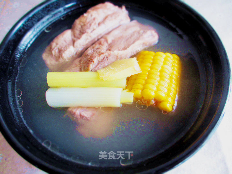 Corn Pork Ribs Soup recipe