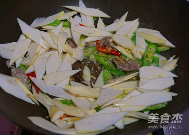 Rice White Pork Slices recipe