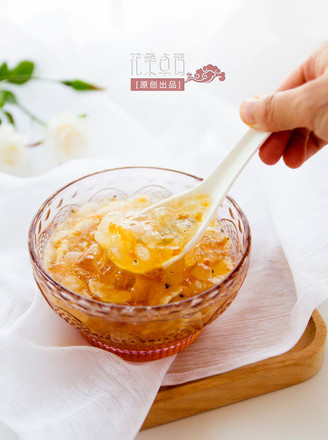 [peach Gum Soap Rice Lily Soup] Make Moisturizing Beauties in Autumn and Winter