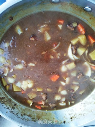 Curry Beef Rice recipe