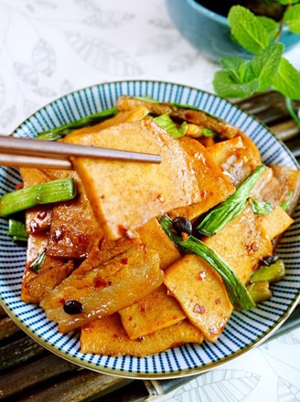 Stir-fried Chiba Tofu recipe