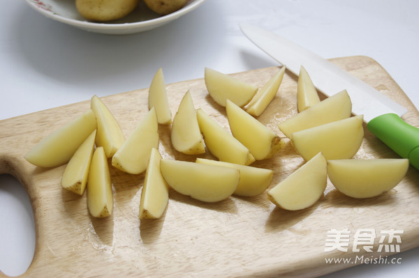 Roasted Potato Wedges with Cumin recipe