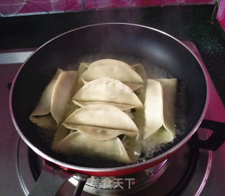 Krill Meat and Leek Pot Stickers recipe