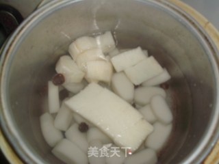Red Dates, Chinese Yam, Longan, Wolfberry Soup---qi Dessert recipe