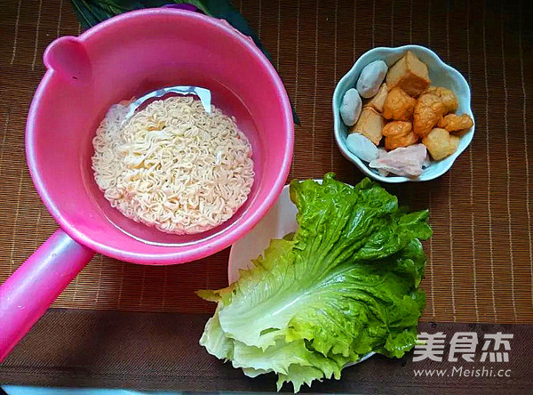 Hot Pot Ball Boiled Noodles recipe