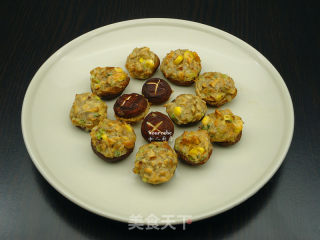 Roasted Stuffed Shiitake Mushrooms recipe