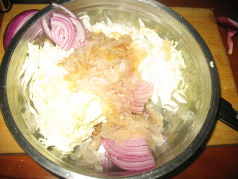 Jellyfish Mixed with Cabbage recipe