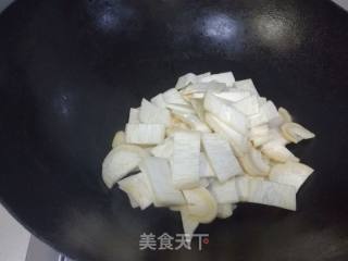 Griddle Bacon and Pleurotus Eryngii recipe