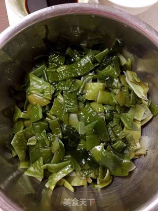 Cold Wakame (sea Wakame) recipe