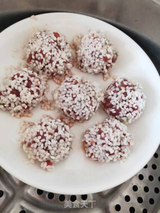 Glutinous Rice Meatballs recipe