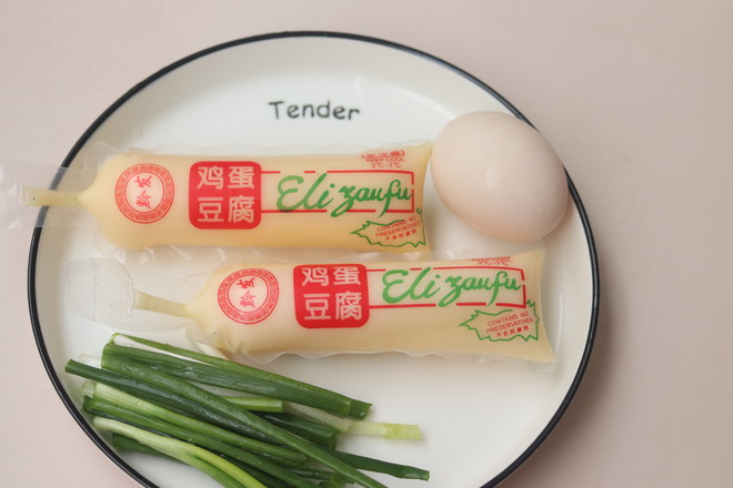 Steamed Egg with Tofu and Minced Pork recipe
