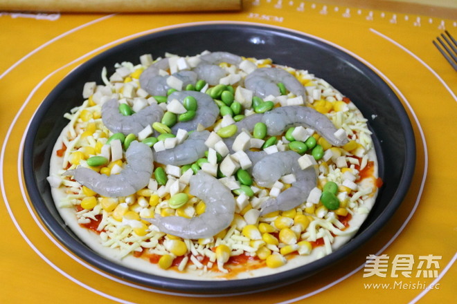 Filled Seafood Pizza recipe