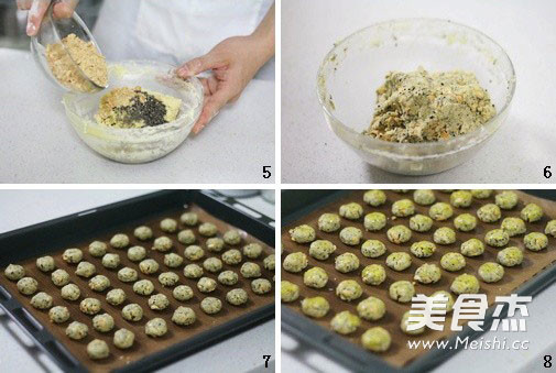 Peanut Sesame Shortbread recipe