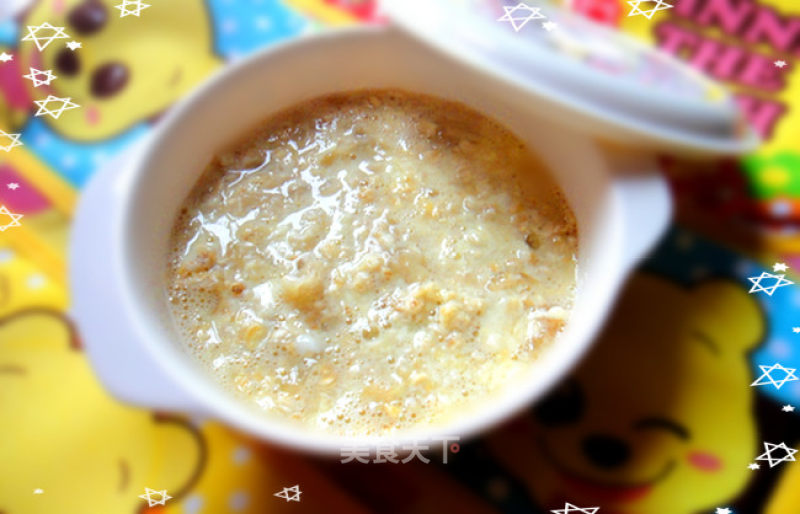 Tremella Oatmeal Egg Porridge-lose 6 Catties A Month recipe