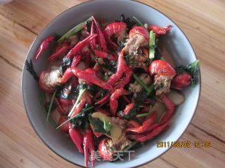 Summer Red Temptation: Shrimp recipe