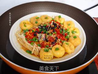 Chopped Pepper Enoki Mushroom recipe