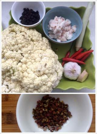 Stir-fried Organic Cauliflower with Tempeh recipe