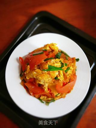 Scrambled Eggs with Tomato recipe