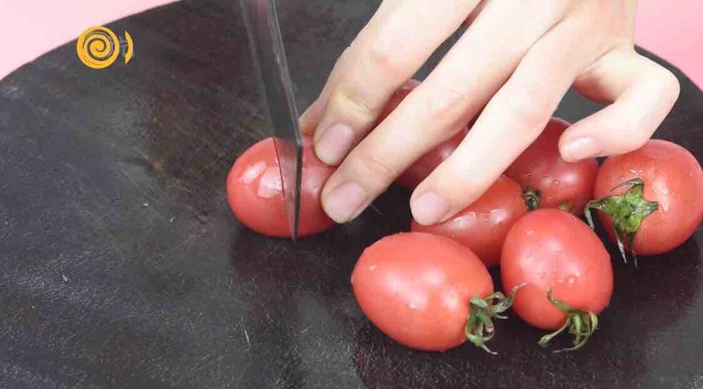 Cherry Tomato Milk Fragrant Yam recipe