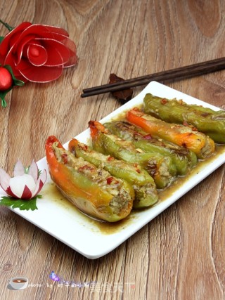 Hot Pepper Stuffed Meat recipe