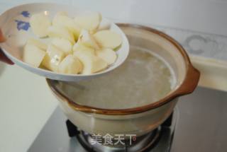Food Also Talks about "mandarin Duck With"——【duck Meat and Yam Porridge】 recipe