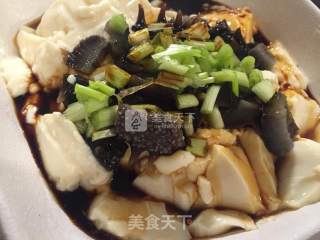 Tofu with Sea Cucumber recipe