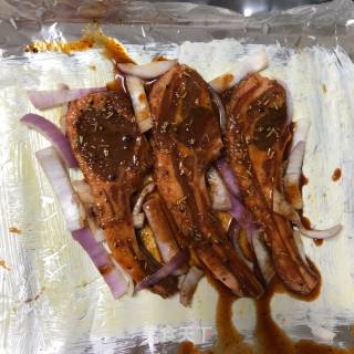 Grilled Lamb Chop with Cumin Flavor recipe