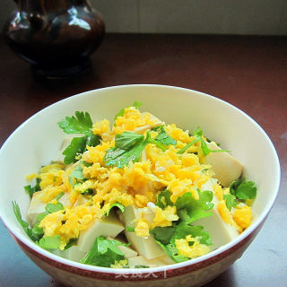 Microwave ---- Tofu with Egg Yolk recipe