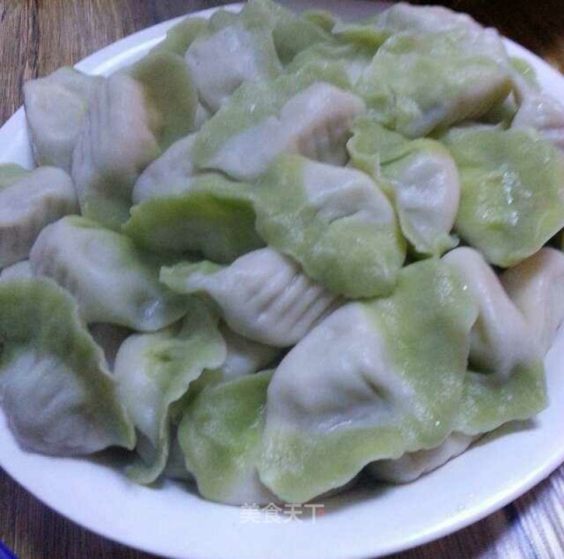 Chinese Cabbage and Enoki Mushroom Dumplings recipe