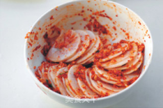 [korean Spicy Radish] Cold Dishes Can Also be A Banquet recipe