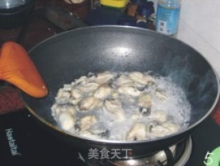 Roasted Oysters with Leek recipe