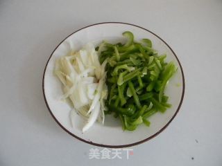 Green Pepper Shredded Pork recipe