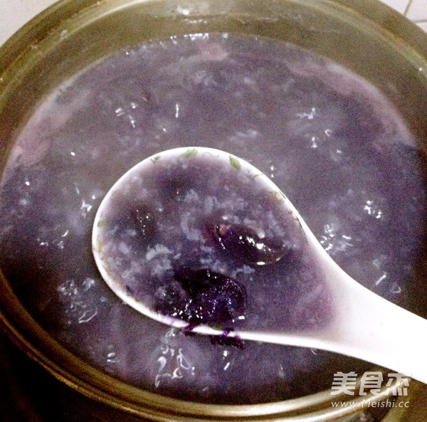 Double Purple Congee recipe