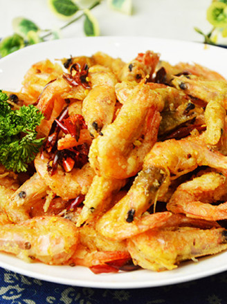 Salt and Pepper Open Back Shrimp recipe